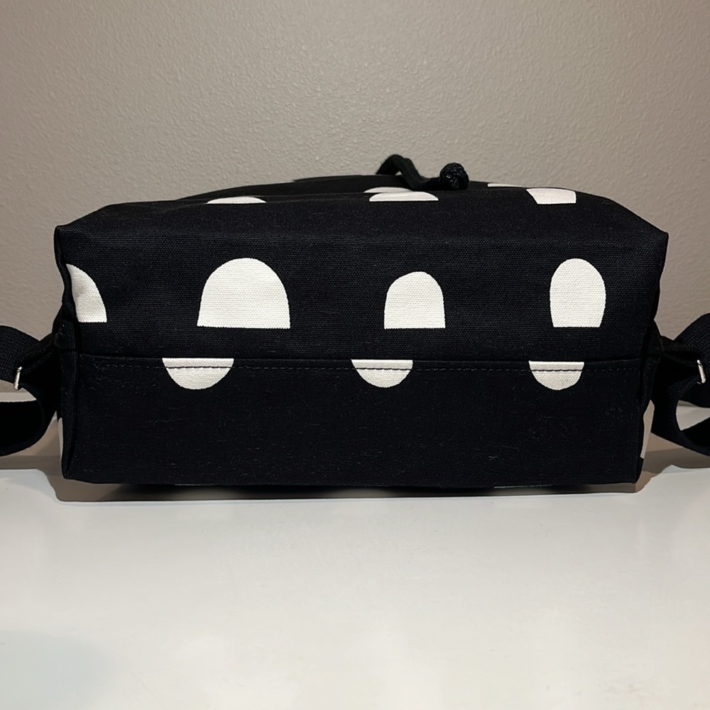 NWT Marimekko Italia Erika Backpack - Black/White - Picture 5 of 16